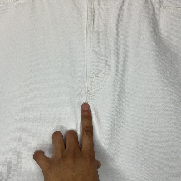 Mother SNACKS! High Waisted Double Stack Hover Fray Size 28 NWT - Picture 8 of 13